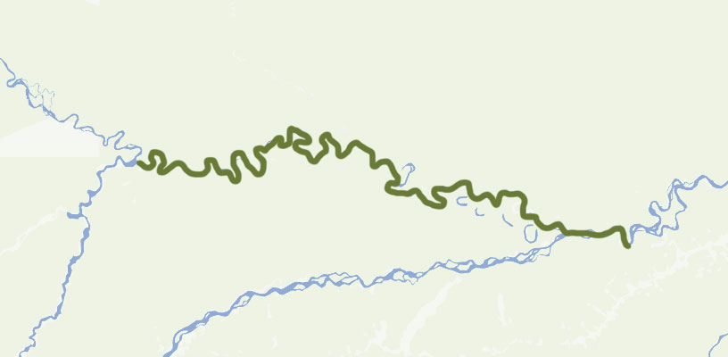 Boca Colorado Base Camp Expedition 6 Days Overview Map
