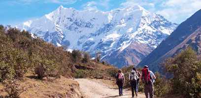 Heading Up Towards the Salkantay Pass